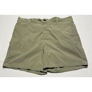 North Face Sprag Shorts Mens Size 36 Khaki Brown Chino Golf Outdoor Hiking Tech